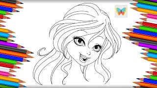 Как нарисовать Блум 8 сезон из мультика Winx Club | Рисуем и Учим Цвета | Coloring Kids