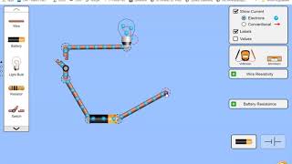Phet Circuit construction kit 1