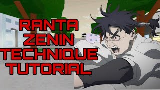 Ranta Zenin Technique Tutorial Skill Builder Jjs