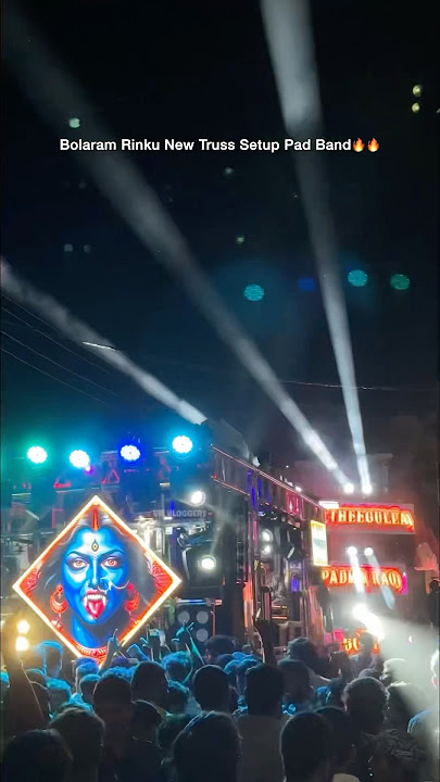 Rinku latest TRUSS SETUP Pad Band 🔥🔥#rinkupadband #padband #launchpad #secunderabadbonalu