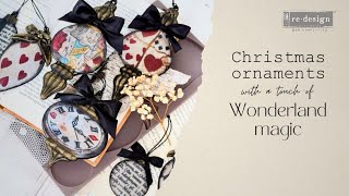 Create Magical Wonderland Ornaments with Resin &amp; Moulds With Ania | Step-by-Step Holiday DIY