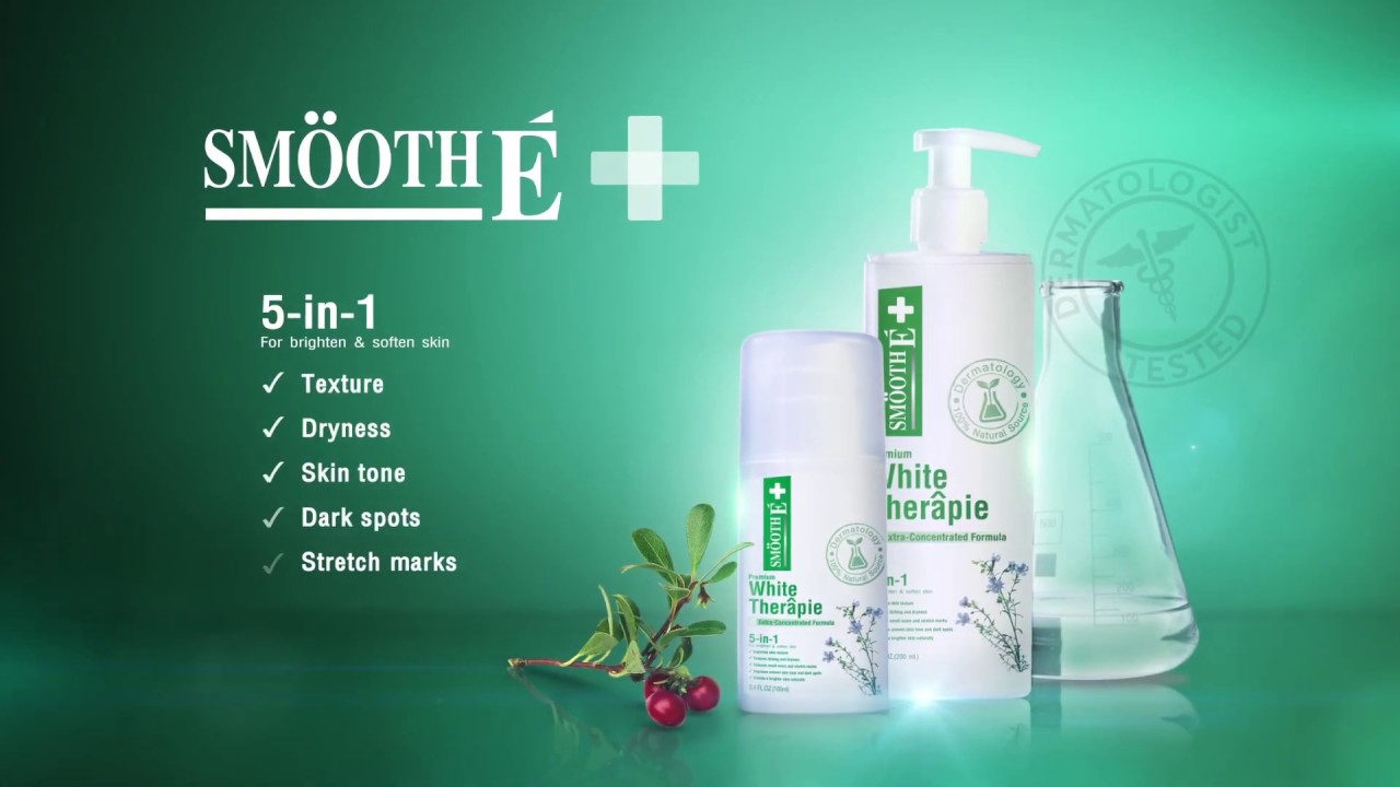 SmoothE White Therapie โลชั่นอันดับ 1 ในร้านขายยา
