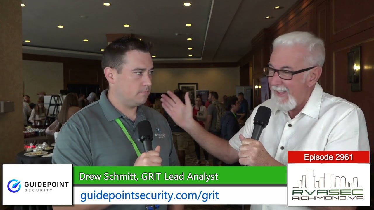 Interview 2961 - Drew Schmitt, Guide Point Security - RVAsec 2023
