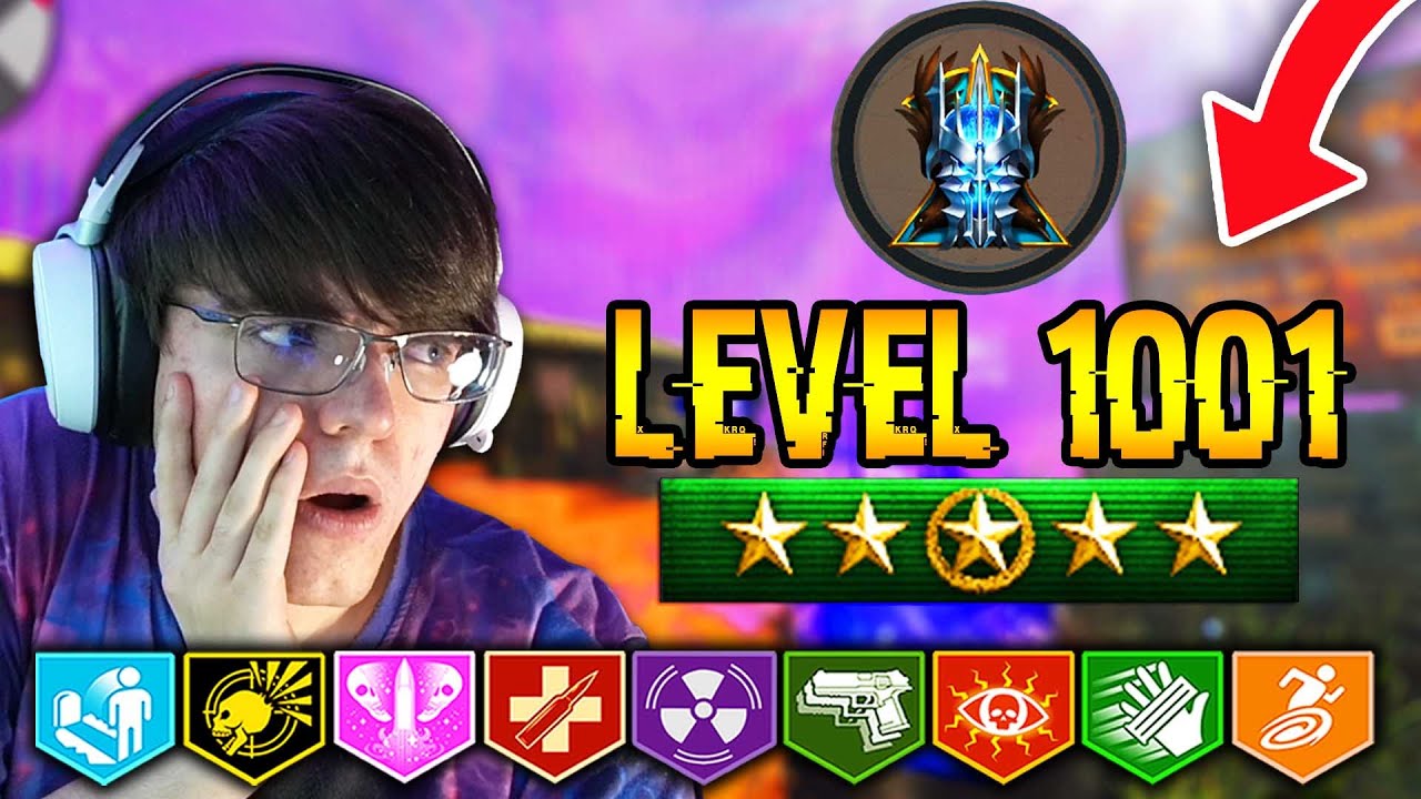 I got LEVEL 1000 in Cold War WITHOUT PLAYING the GAME! (COLD WAR ZOMBIES LEVEL 1000 WHAT HAPPENS!)