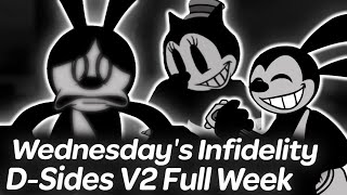 Wednesday's Infidelity V2 DSides Full Week | Friday Night Funkin'