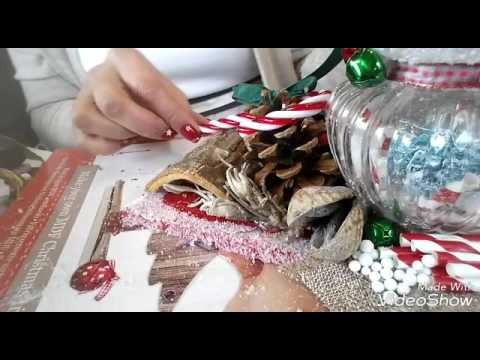 Tutoriel décoration de Noël 😆 partie 4😆 - YouTube