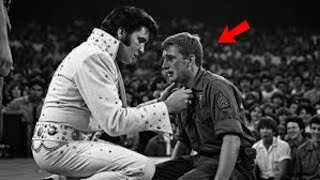 A young soldier asked Elvis for one song — minutes later, grown men were crying