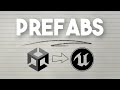 Unreal For Unity Devs - Prefabs in Unreal Engine