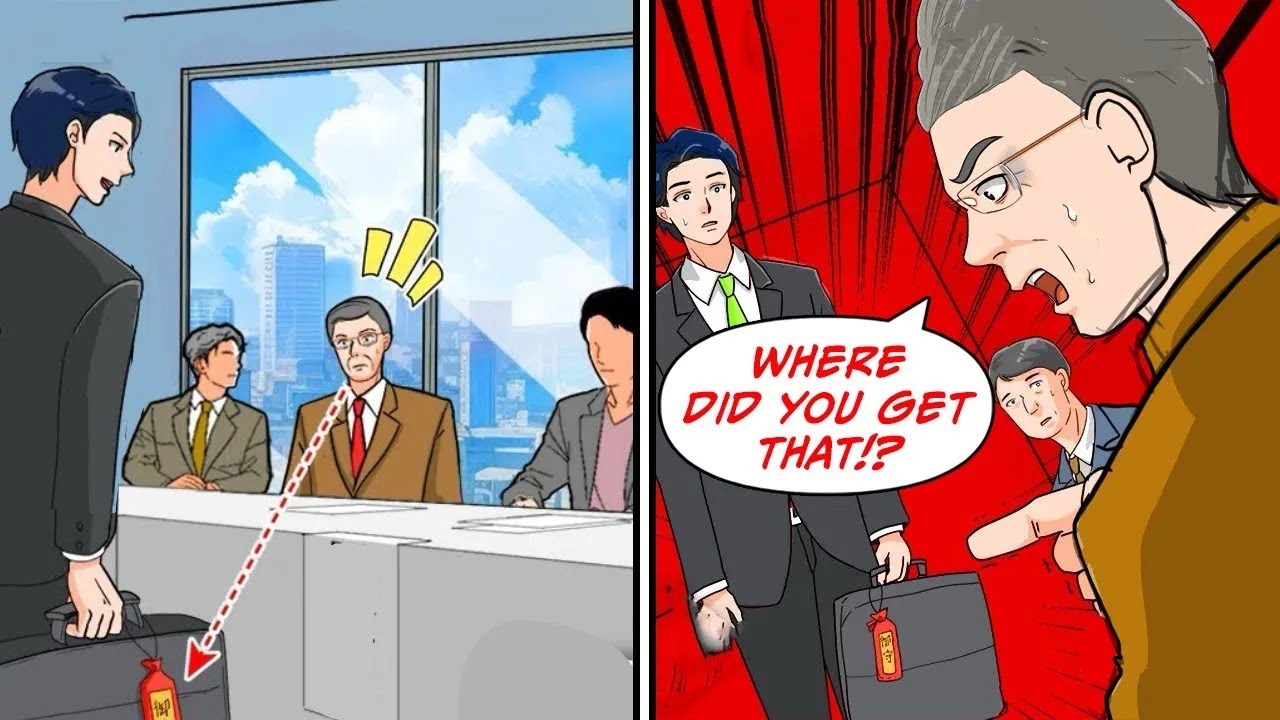 At the final interview, the CEO saw the charm that my mom had given me, and asked why I had that…