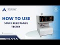 Scuff resistance tester  testronix instruments