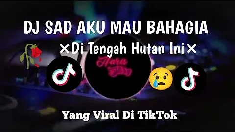 DJ SAD! AKU HANYA MAU BAHAGIA X DI TENGAH HUTAN INI | HARRISNUGRAHA