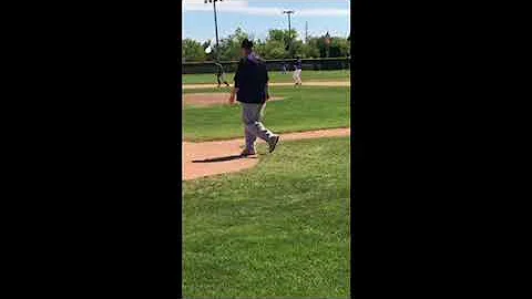 Brady Huebbe 2017 fall baseball