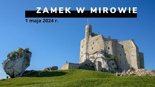 Szlak Warowni Jurajskich. Zamek w Mirowie z lotu ptaka + bonus. #zamek #castle #jura #drone