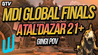 Speedrun 21+ Atal'Dazar - Wunderbar MDI Finals 2020 - Gingi Beast Mastery POV