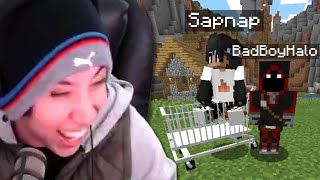 I Beat Minecraft But In a Shopping Cart