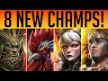 New patch fusion champions  new champions revealed testserver   raid shadow legends