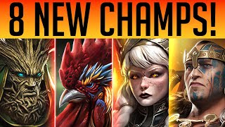 NEW PATCH FUSION CHAMPIONS & NEW CHAMPIONS REVEALED! #testserver | Raid: Shadow Legends