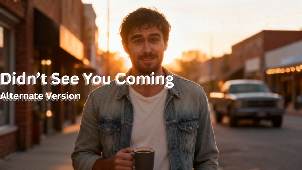 Didn't See You Coming - Alternate Version | LixB Tunes | Contemporary Country Love Song(Lyric Video)
