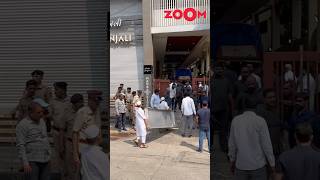 Baba Siddique’s FUNERAL & last rites preparation begins at his residence 🥺 #shorts #babasiddique