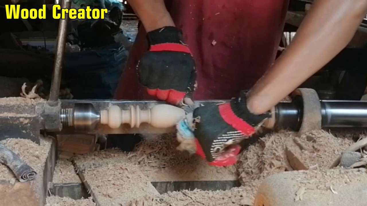 amazing woodturning project, wood turning for job Part 09 YouTube