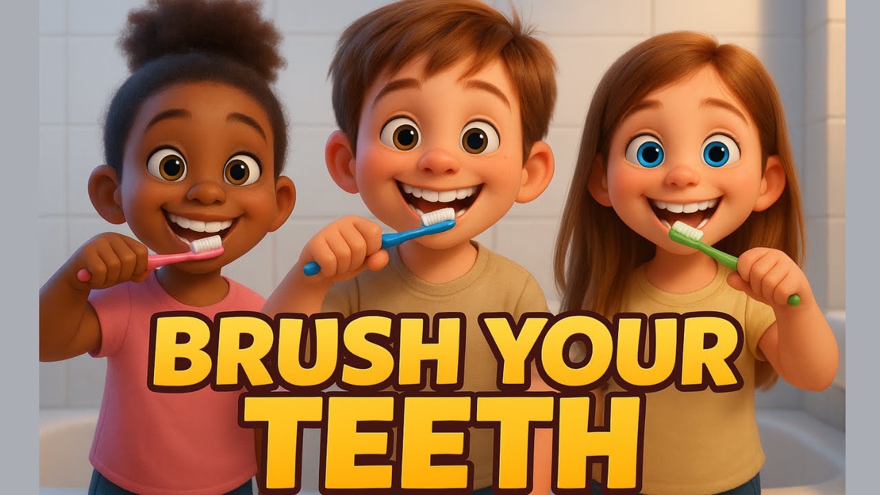 Brush Your Teeth | Educational Cartoon Song for Kids - YouTube