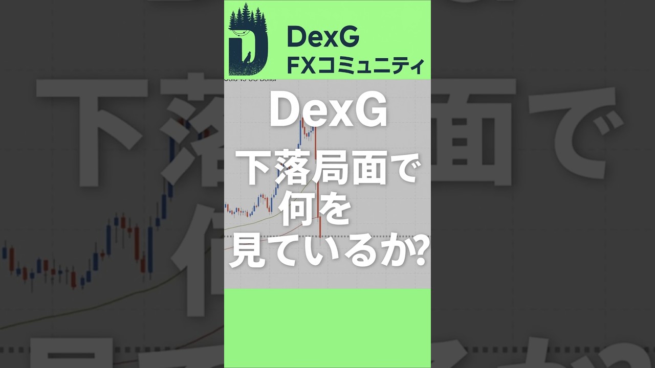 DexGは下落局面で何を見ているのか？