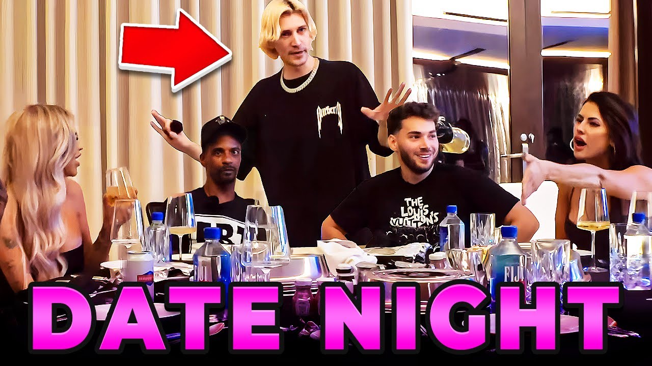 Adin Ross Helps XQC & Charleston White Get Girlfriends FULL DATE