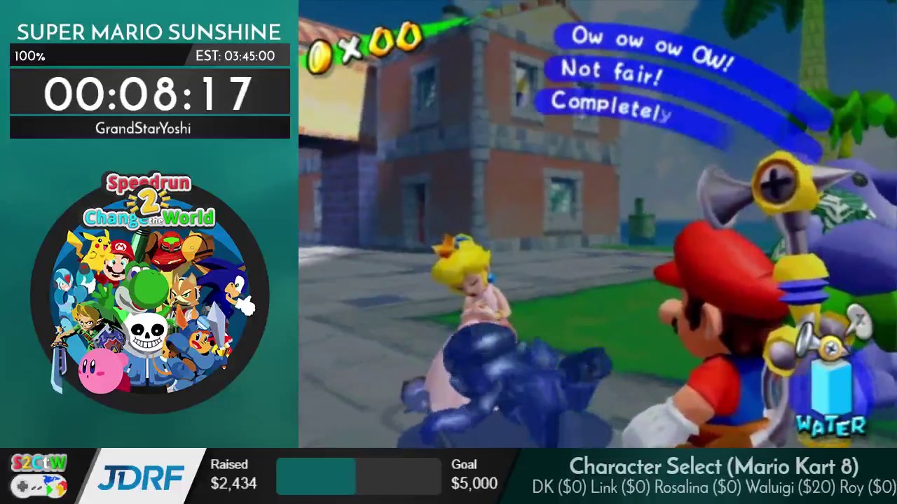 Super Mario Sunshine - 120 Shines by GrandStarYoshi - S2CTW