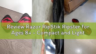 Review Razor RipStik Ripster for Ages 8+ - Compact and Lightweight Caster Board with 360-degree cast