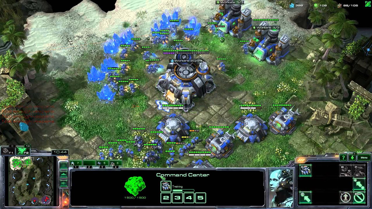 SC2 - 1v1 TvZ First Person Vs Masters Random - YouTube