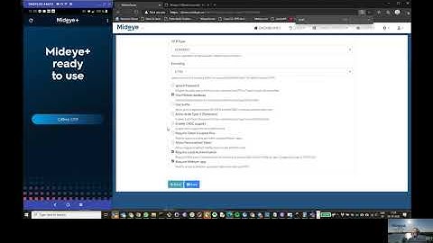 Mideye Forced Local Authentication demo