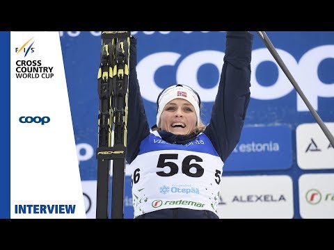 Therese Johaug | "I was really motivated | Ladies' 10 km. | Otepää | FIS Cross Country