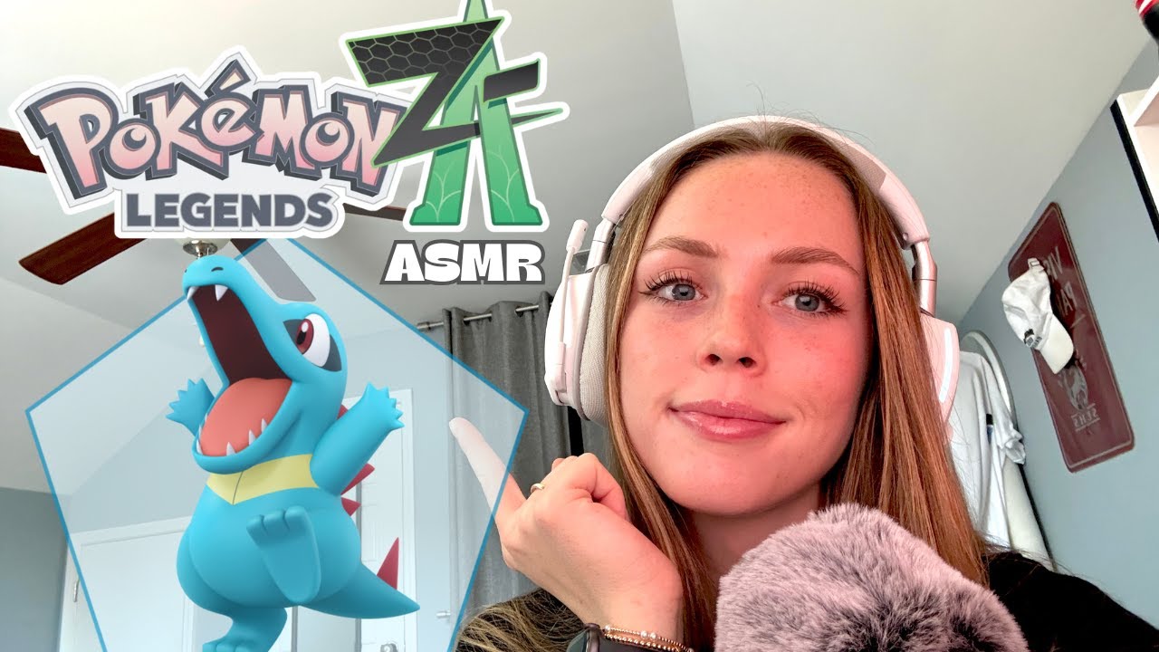 ASMR | Pokemon Legends Z-A Gameplay (part 1) | Welcome to Lumiose City!! ☀️