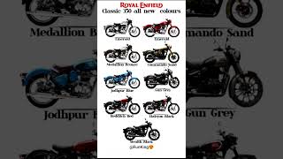 Royal Enfield Classic 350 — All-New Stunning Colours Unveiled! 🏍🔥