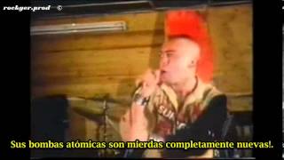 The Exploited Fuck the USA (subtitulado español)