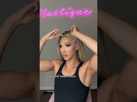 Plastique How To Put On A Wig 