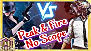 No Scope Peak And Fire TDM practice -S4NIAZI PUBG MOBILE GAME