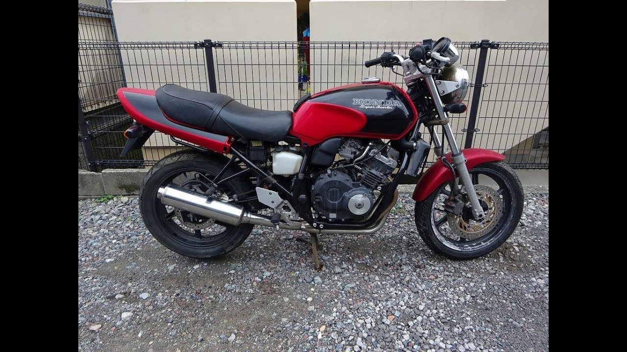 JADE250(MC23-1101) エンジン始動 【ジェイド 赤 - YouTube