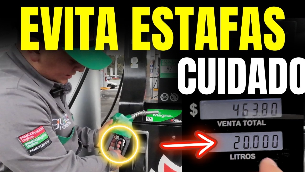 Evita estafas al poner gasolina: TIPS y Recomendaciones Básicas