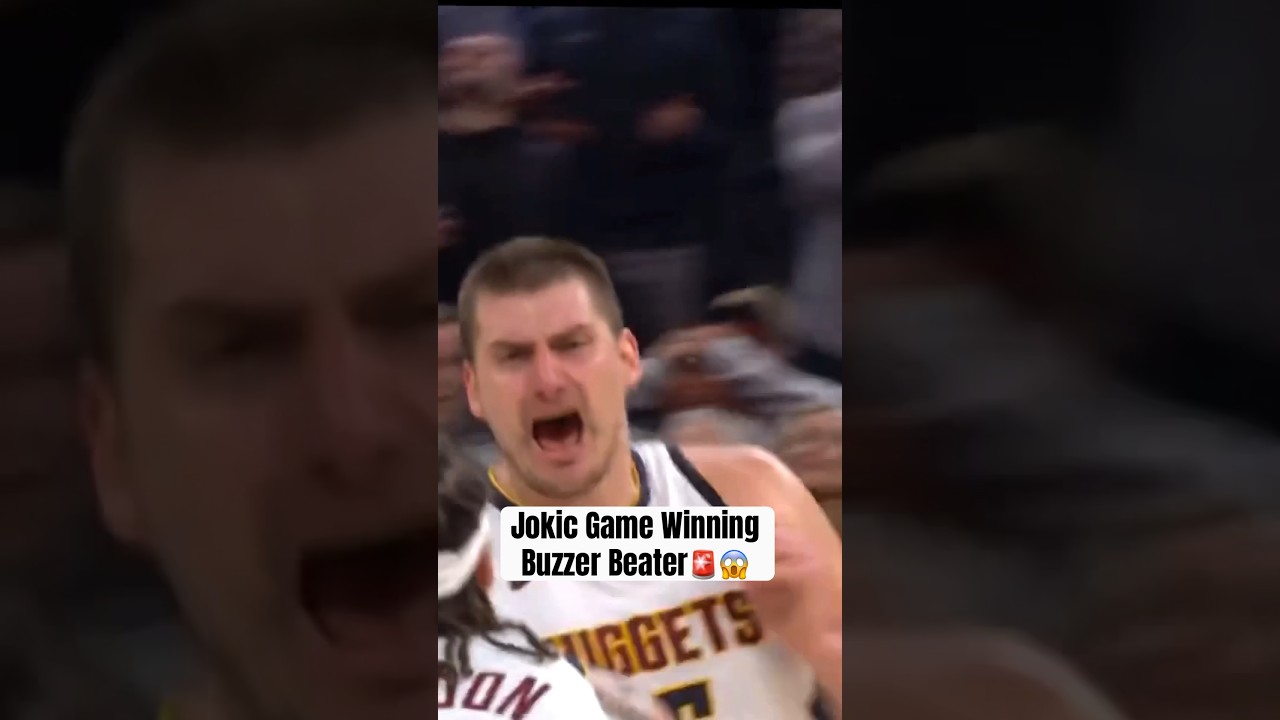 Nikola Jokic Game Winnng Buzzer Beater! 🚨🤯 