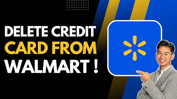 Delete a Credit Card From Walmart App