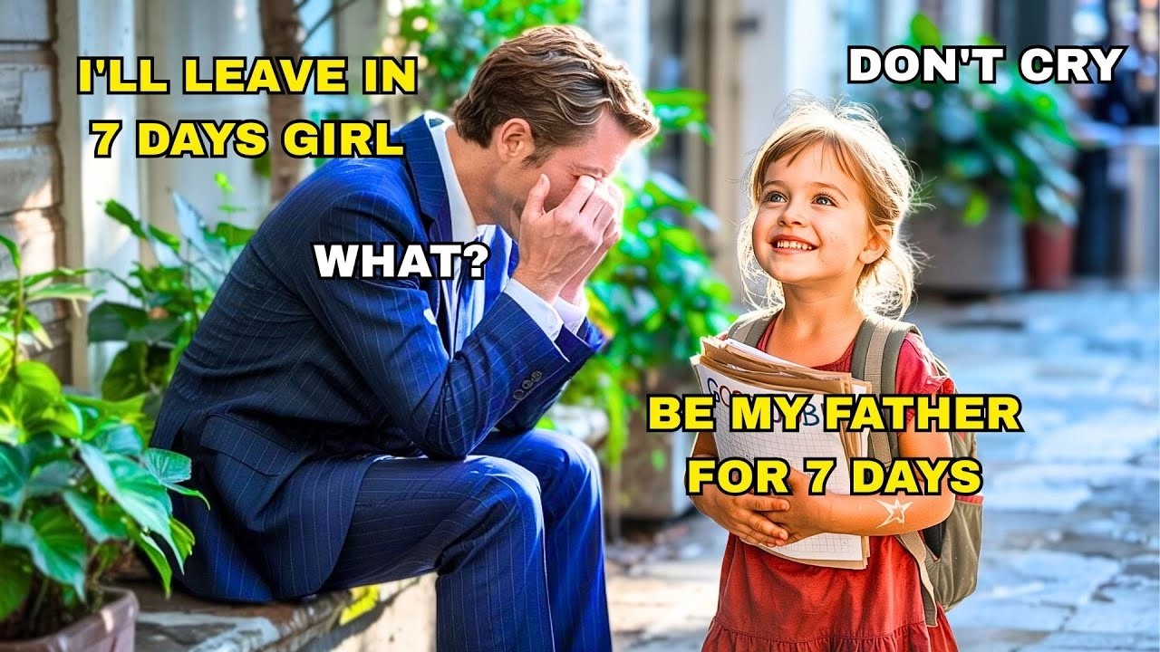 Do you want to be my father today   — asked the girl to the billionaire, he was only 7 day