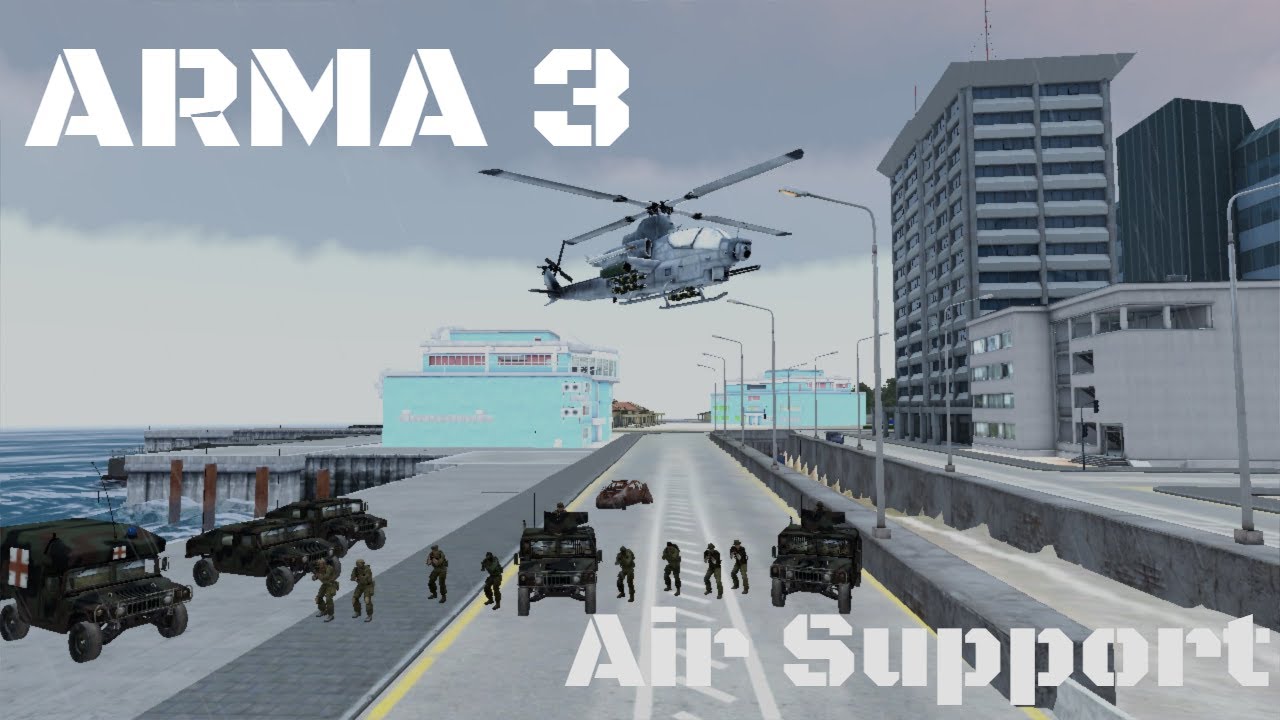 Air Support-Arma 3-Zombies and demons