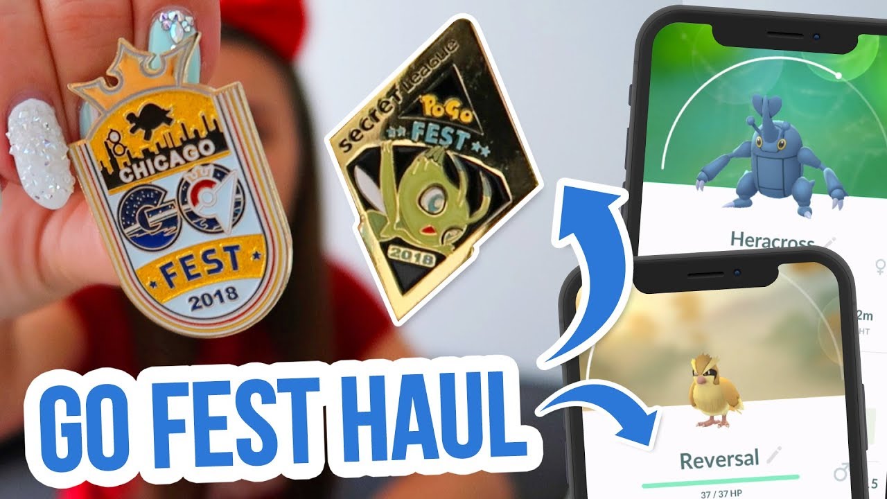 PINS, SHIRTS & MY FAVOURITE TRADES! Pokémon GO Fest 2018 Haul