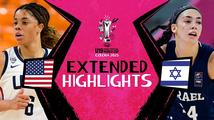 USA 🇺🇸 vs Israel 🇮🇱 | Highlights | FIBA U19 Women's Basketball World Cup 2025