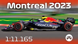 F1 2023 Montreal | 1:11.165 | RSS Formula Hybrid 2023 v2 | Assetto Corsa | Hotlap + Setup