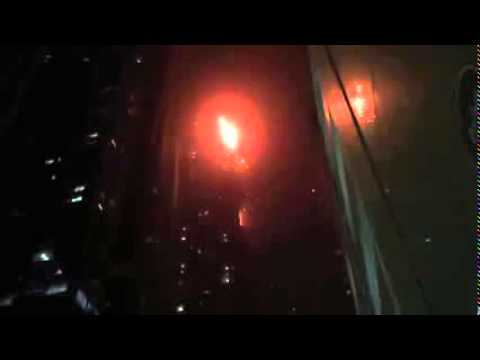 Fire Rips Through Dubai Skyscraper - Van JaVa Video