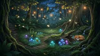 Enchanted Forest Sleep Story — The Lantern Path | 12 Hour Sleep Story | The Whispering Woods