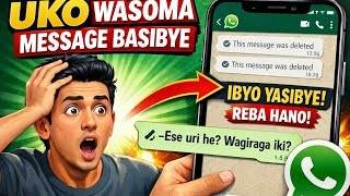 Uko wasoma message basibye kuri watsapp