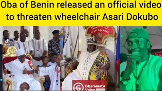 The Oba of the Benin Kingdom accepts w@r 4 w@r with Asari Dokubo, who is on a permanent wheelchair screenshot 5